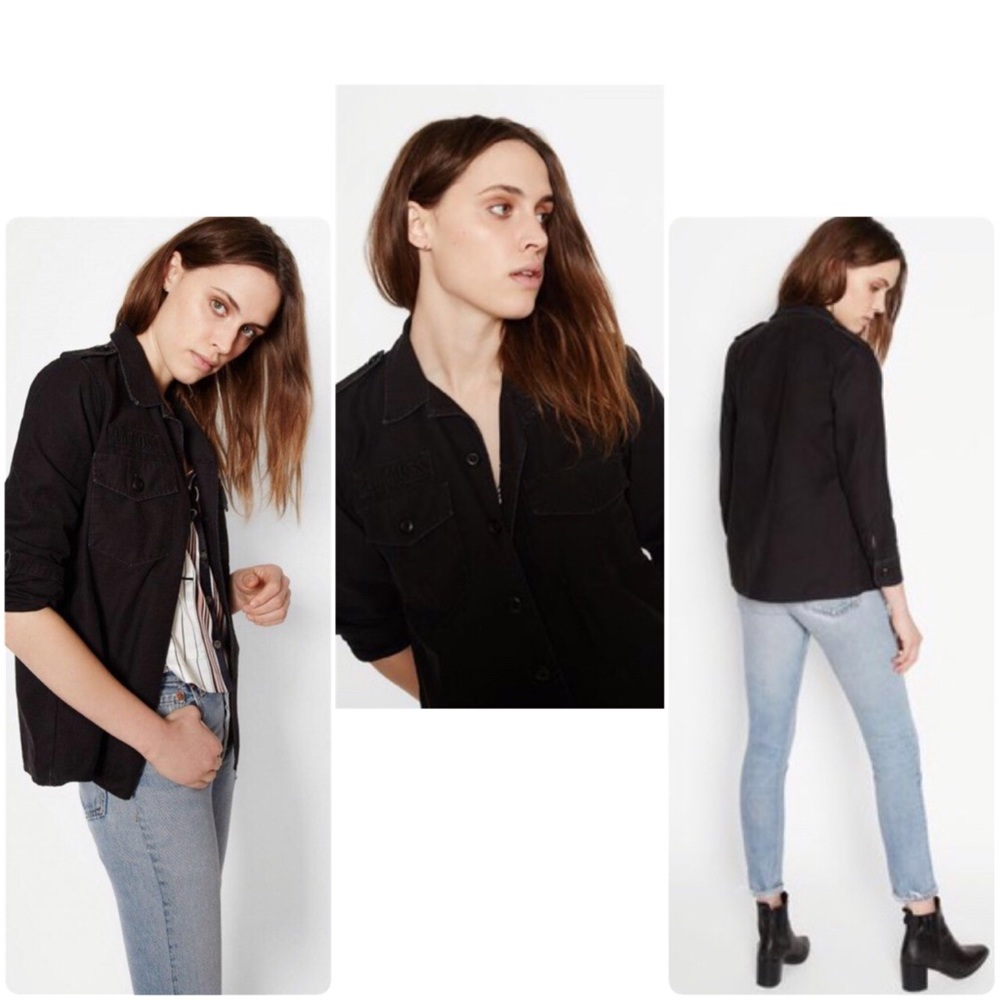 Equipment X Kate Moss Shirt Jacket